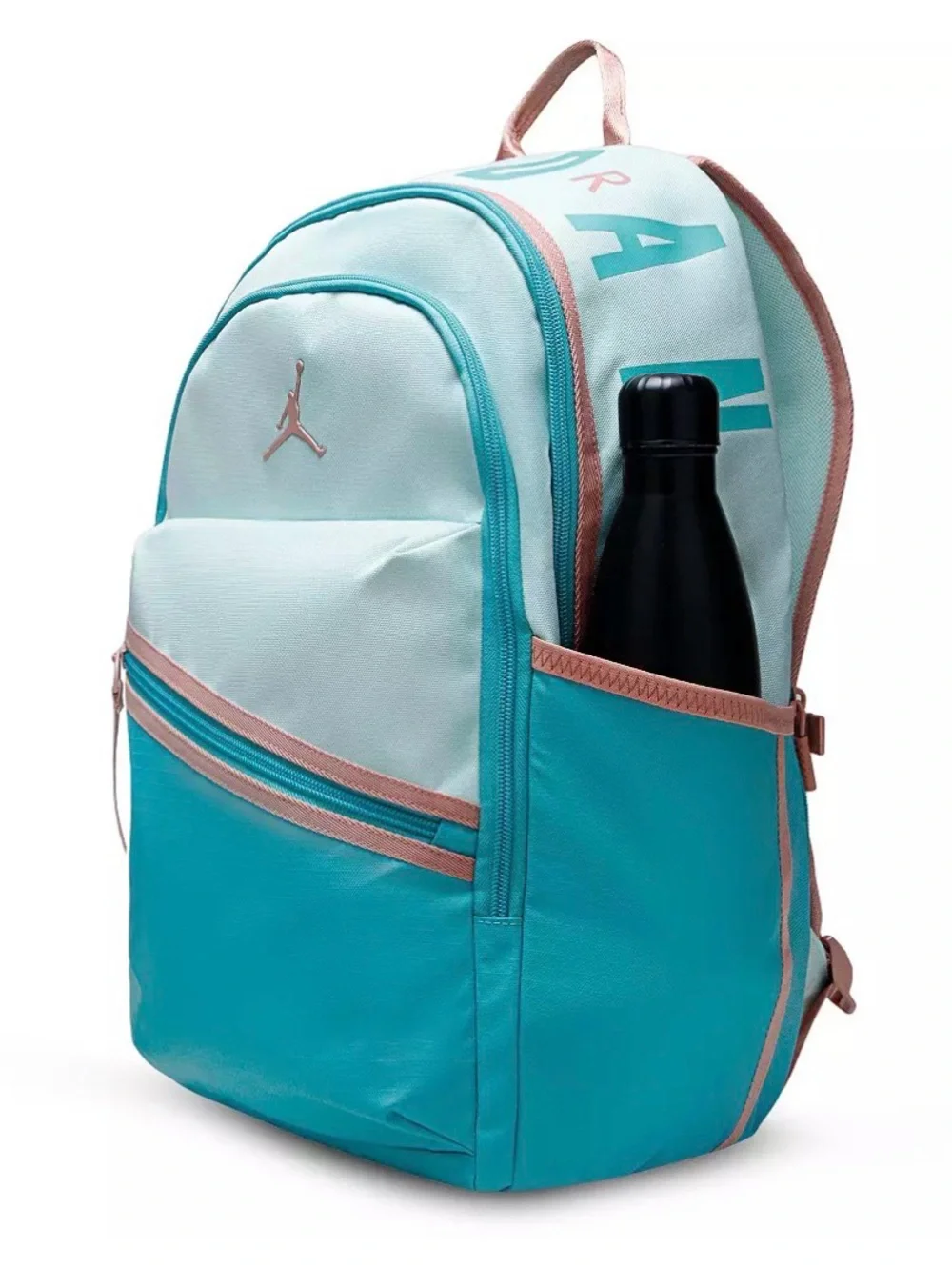 Jordan Teal, Light Blue & Pink Air Patrol Backpack